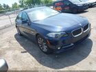 2016 Bmw 535i Xdrive Синий vin: WBA5B3C56GG253606