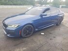 2022 Bmw 540 Xi Blue vin: WBA73BJ01NWX56065