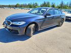 2022 Bmw 540 Xi Черный vin: WBA73BJ03NWX39641