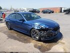 2022 Bmw 540 I Xdrive Blue vin: WBA73BJ07NWX58306