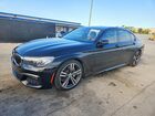 2018 Bmw 740 I Black vin: WBA7E2C5XJG742270