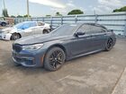 2016 Bmw 750 Xi Silver vin: WBA7F2C52GG418655