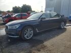 2017 Bmw 750 Xi Blue vin: WBA7F2C55HG422684