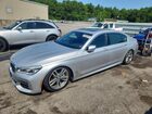 2017 Bmw 750 Xi Silver vin: WBA7F2C57HG422394