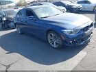 2017 Bmw 3 Series 330i Синий vin: WBA8B9G34HNU55804