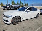 2019 Bmw 530e White vin: WBAJA9C51KB392651