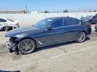 2018 Bmw 530e Черный vin: WBAJA9C52JB033971