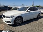 2018 Bmw 530e White vin: WBAJA9C54JB250471
