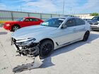 2019 Bmw 540 I Silver vin: WBAJE5C50KWW16868