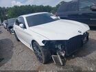 2019 Bmw 540i   White vin: WBAJE5C56KWW27003