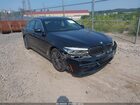 2018 Bmw 540i Xdrive Черный vin: WBAJE7C52JWC55379