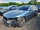 2019 Bmw 540 Xi Silver vin: WBAJE7C52KWW21257