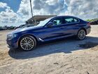 2018 Bmw 540 Xi Blue vin: WBAJE7C55JG891379
