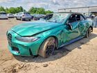 2022 Bmw M4 Competition Green vin: WBS33BA0XNCK00414
