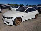 2018 Bmw M4 White vin: WBS4Y9C5XJAC86890