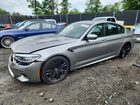 2019 Bmw M5 Gray vin: WBSJF0C50KB284255