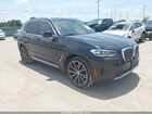 2022 Bmw X3 Sdrive30i Черный vin: WBX47DP09NN172020