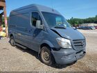 2018 Mercedes-benz Sprinter 2500 Standard Roof V6 Blue vin: WD3PE7CDXJP647080