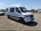 2019 Mercedes-benz Sprinter 2500 Standard Roof V6 White vin: WD4PF0CD1KP190323