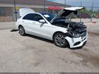 2018 Mercedes-benz C 300 4matic White vin: WDDWF4KBXJR346297