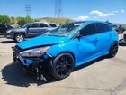 2018 Ford Focus Rs Синий vin: WF0DP3TH6J4126676