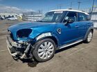 2018 Mini Cooper S Countryman Синий vin: WMZYT3C30J3E94073