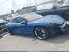 2022 Porsche Taycan   Blue vin: WP0AA2Y12NSA10814