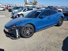 2023 Porsche Taycan Blue vin: WP0AA2Y19PSA12658
