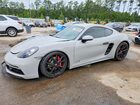 2018 Porsche Cayman S Silver vin: WP0AB2A8XJS278568