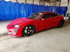 2020 Porsche Taycan Turbo Red vin: WP0AC2Y17LSA72135
