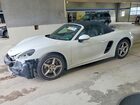 2019 Porsche Boxster Base/t White vin: WP0CA2A83KS211307