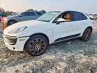 2017 Porsche Macan White vin: WP1AA2A52HLB07616