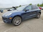 2017 Porsche Macan Blue vin: WP1AA2A58HLB02677