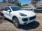 2016 Porsche Cayenne E-hybrid S White vin: WP1AE2A28GLA17749