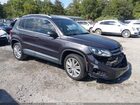 2016 Volkswagen Tiguan Se Purple vin: WVGAV7AX8GW517415