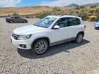 2016 Volkswagen Tiguan S White vin: WVGAV7AX8GW591644