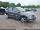 2016 Volkswagen Tiguan S Gray vin: WVGBV7AX8GW597979