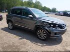 2017 Volkswagen Tiguan 2.0t Wolfsburg Edition Серый vin: WVGSV7AX1HK030585