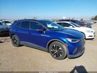 2021 Volkswagen Id.4 Pro S Blue vin: WVGTMPE26MP042542