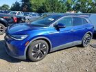 2021 Volkswagen Id.4 Pro S Blue vin: WVGTMPE26MP056182