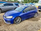 2017 Volkswagen Golf R Синий vin: WVWVF7AU3HW143239