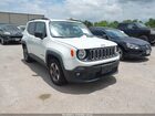 2017 Jeep Renegade Sport Fwd White vin: ZACCJAAB2HPF74315