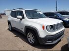 2018 Jeep Renegade Latitude Fwd White vin: ZACCJABB3JPH94504