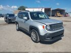 2018 Jeep Renegade Latitude Fwd Silver vin: ZACCJABB8JPH27607