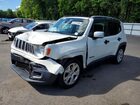 2017 Jeep Renegade Limited White vin: ZACCJADB2HPE47821