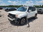 2017 Jeep Renegade Limited White vin: ZACCJADB6HPF09043