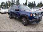 2018 Jeep Renegade Sport 4x4 Blue vin: ZACCJBAB3JPH19339