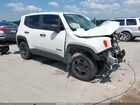 2018 Jeep Renegade Sport 4x4 White vin: ZACCJBAB9JPJ00483