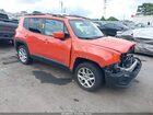 2017 Jeep Renegade Latitude Orange vin: ZACCJBBB0HPF22556
