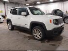 2017 Jeep Renegade Latitude 4x4 White vin: ZACCJBBB2HPG13604